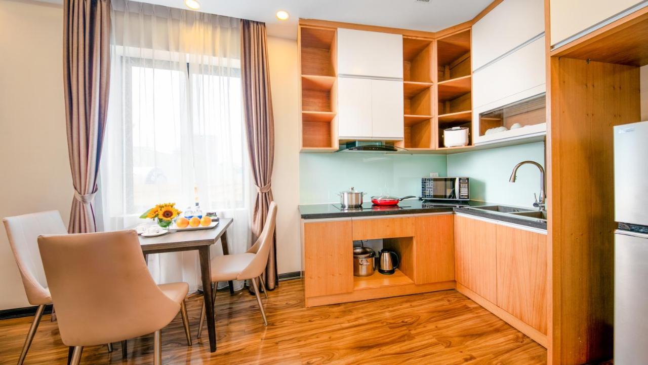 Nesta Serviced Apartment Ly Thuong Kiet Hanoi Exteriör bild